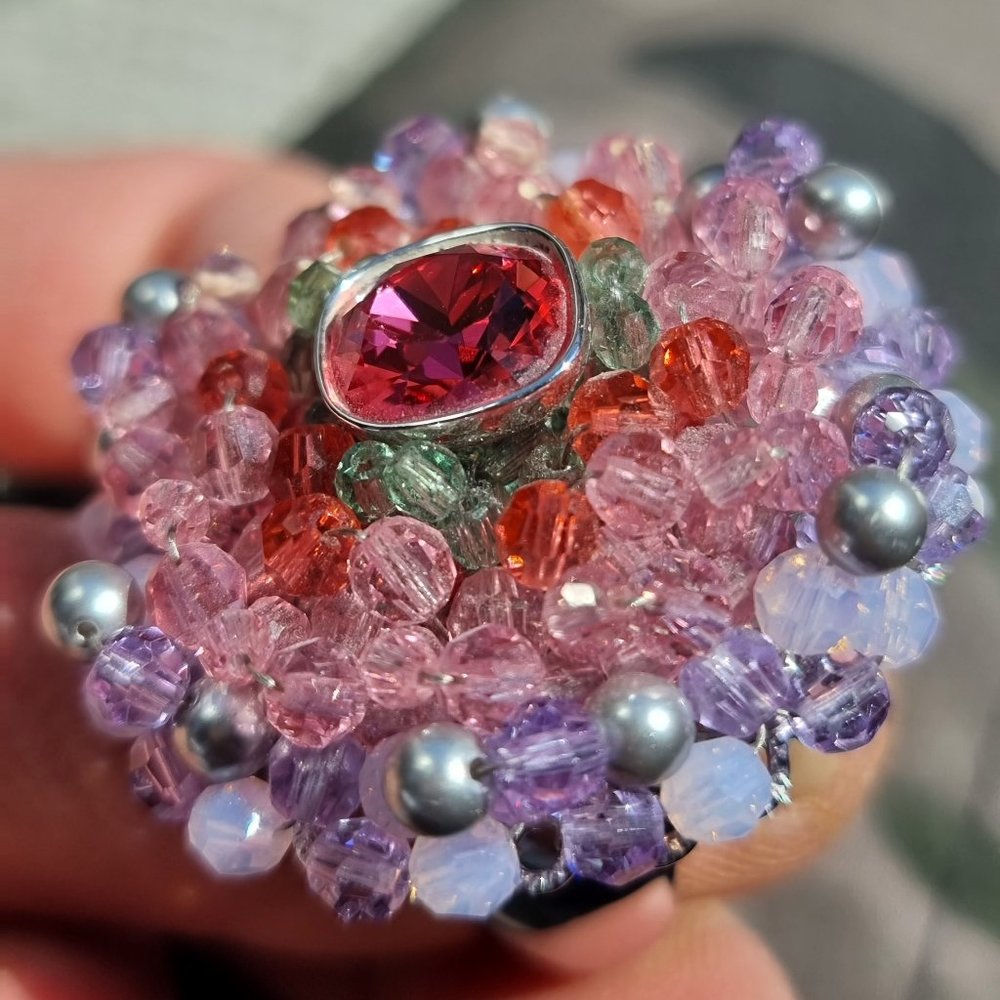 Swarovski One of a Kind Cocktail Ring